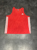 Red Adidas Adizero Men’s Promo Racing Singlet