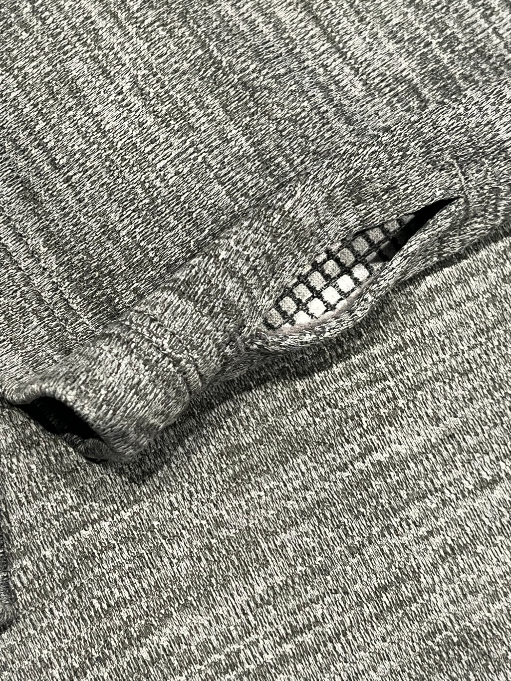 Grey Nike Men’s Dri Fit Pacer 1/4 Zip Top