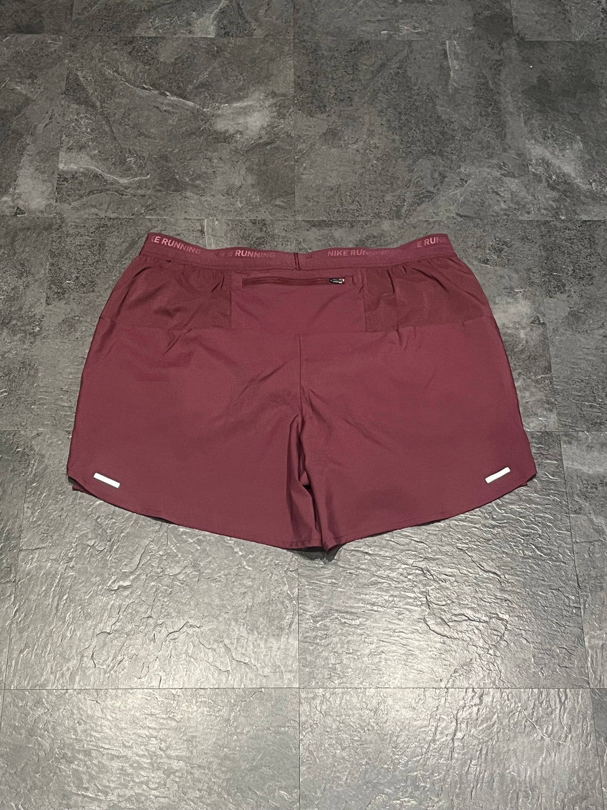 Dark Burgundy Nike Men’s Dri Fit Flex Stride 5” Brief Lined Running Shorts