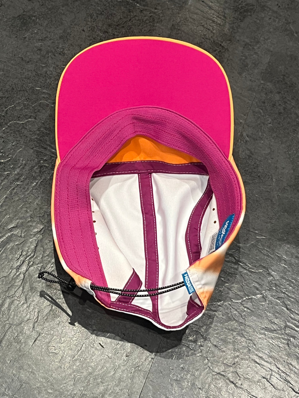 HOKA Unisex Vibrant 5 Panel Running Cap