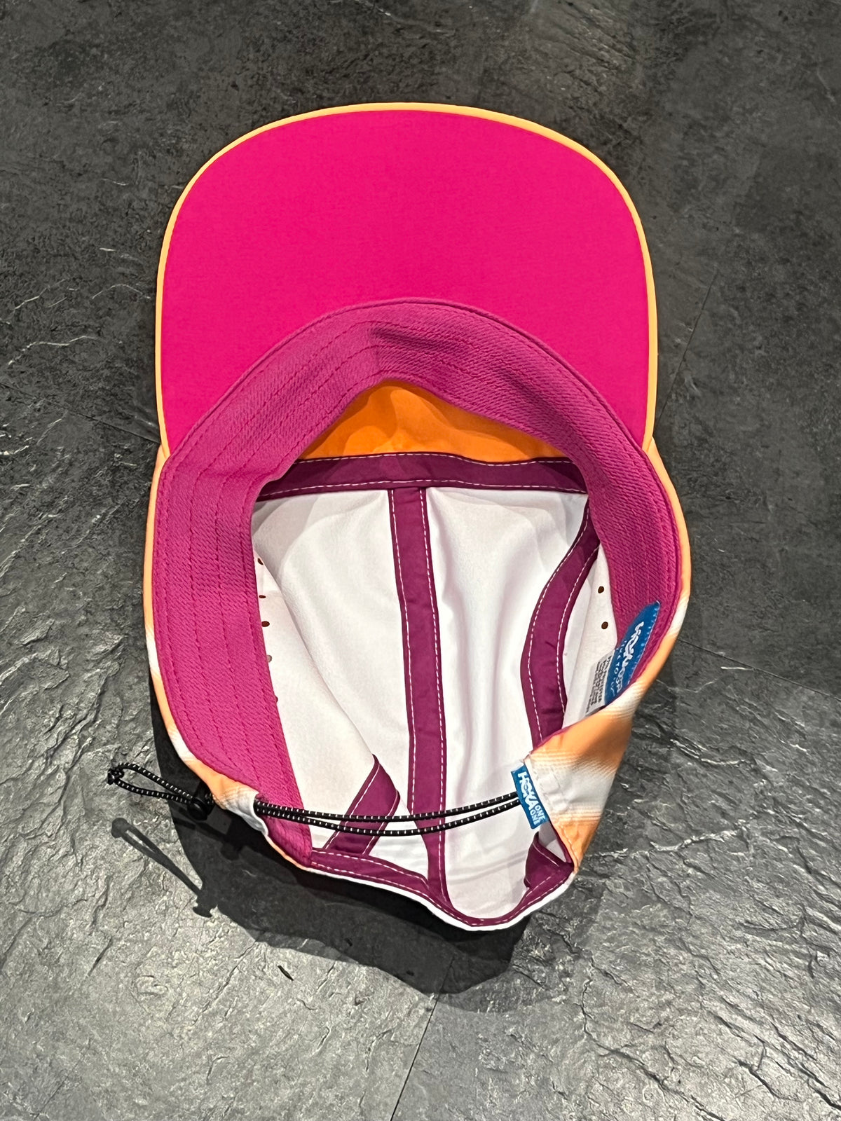 HOKA Unisex Vibrant 5 Panel Running Cap
