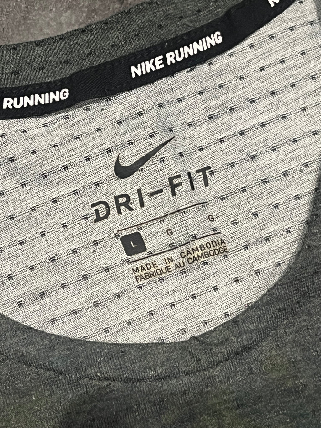 Green Floral Nike Men’s Dri Fit Miler Running T Shirt