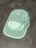 Light Green Nike Dri Fit Fly 5 Panel Running Cap