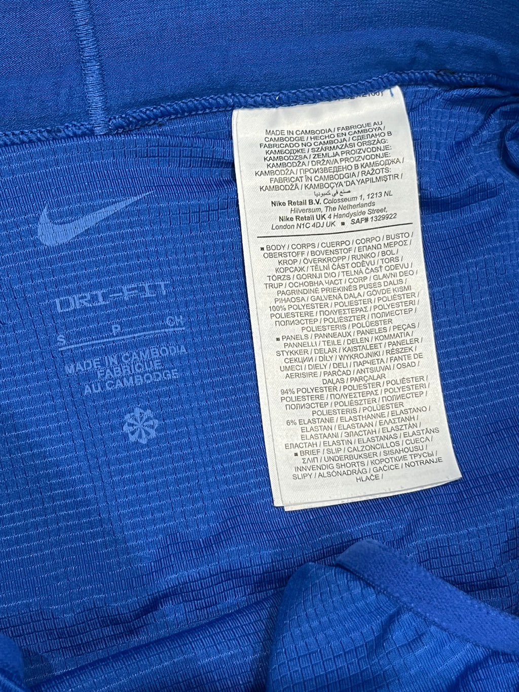 Blue Nike Men’s Dri Fit Flex Stride 5” Brief Lined Running Shorts