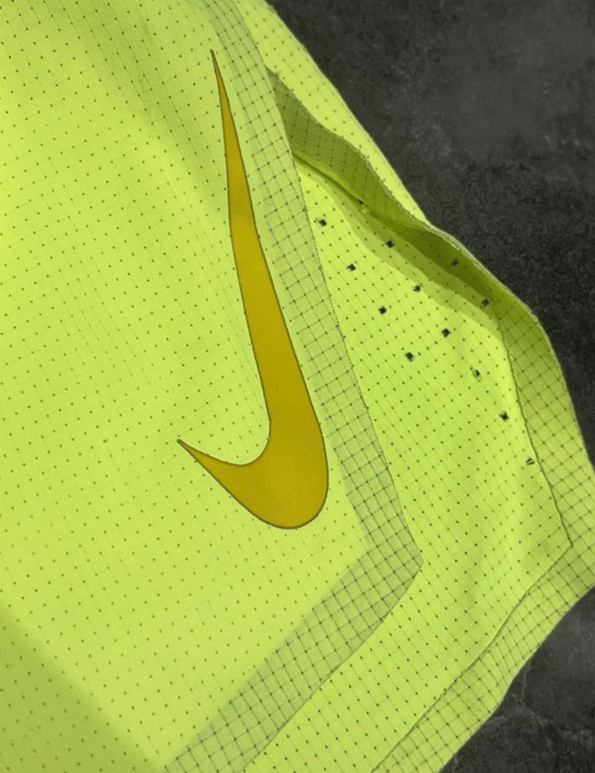 Neon Nike Men’s Dri Fit ADV Aeroswift 2” Racing Split Shorts