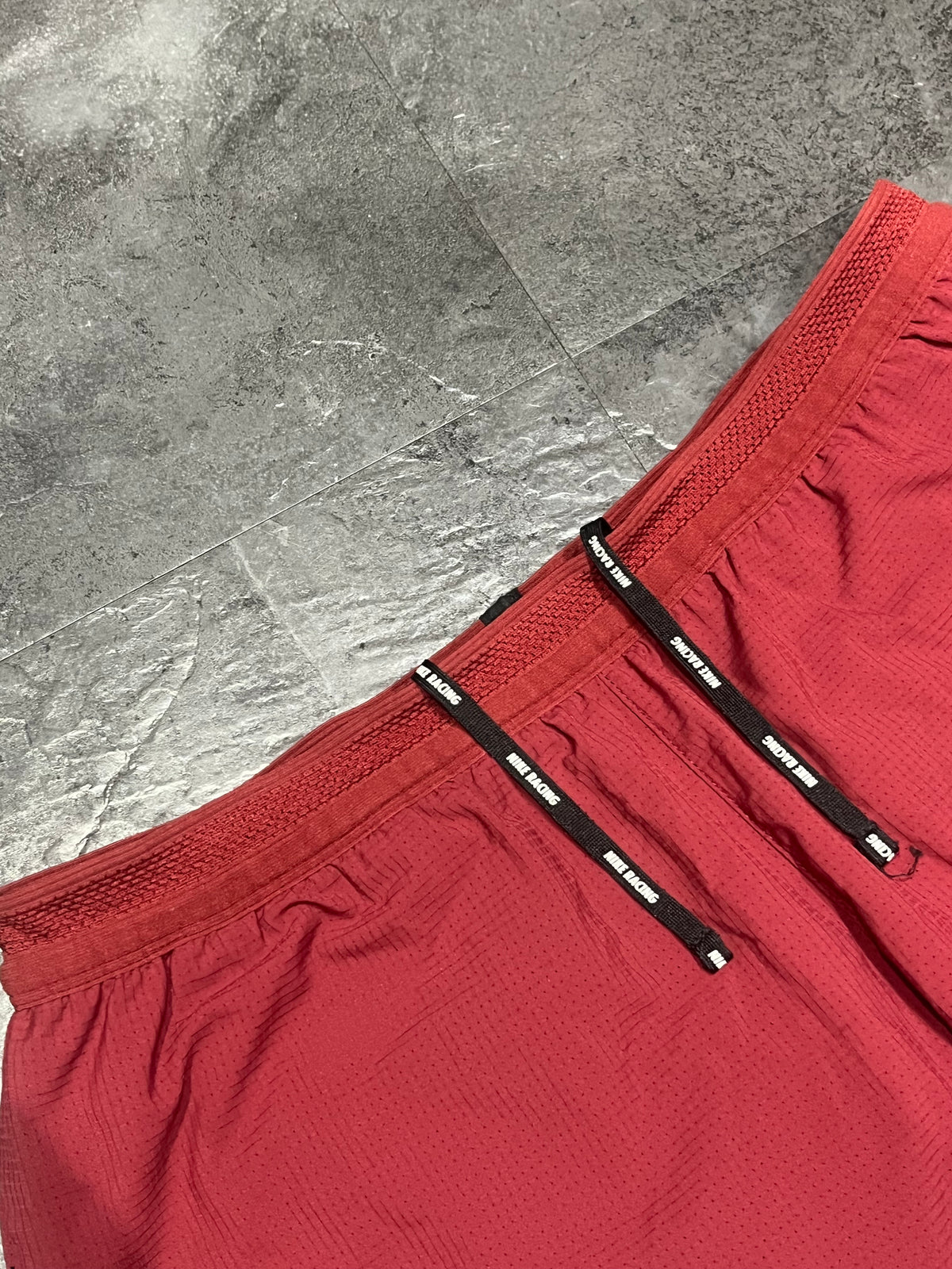 Red Nike Men’s Dri Fit ADV Aeroswift 2” Racing Split Shorts