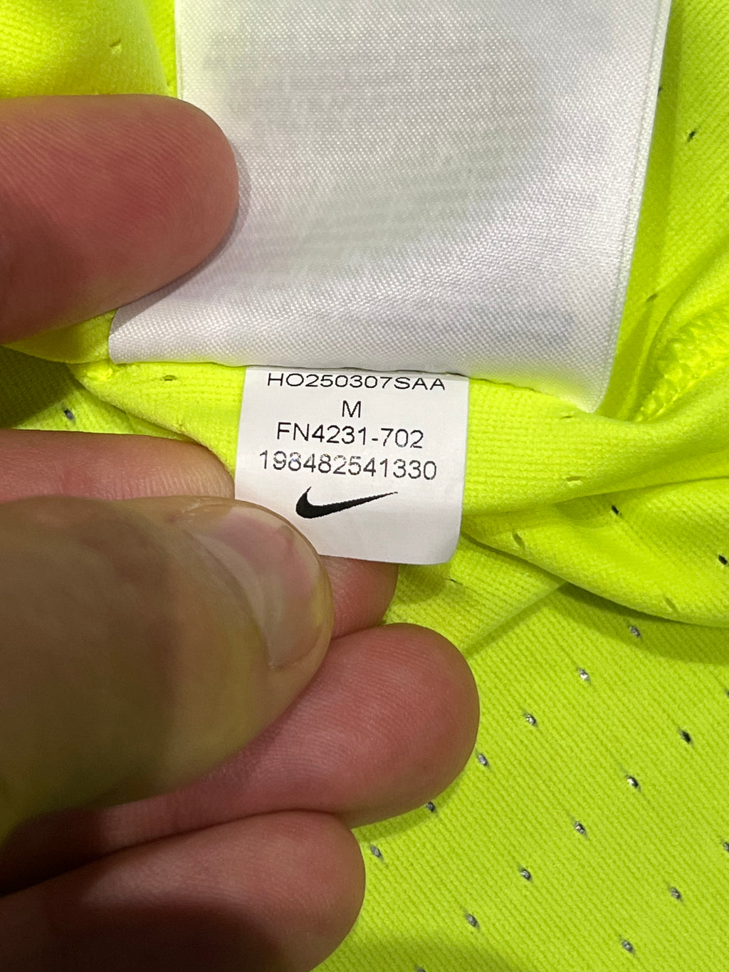 Volt Yellow Nike Men’s Dri Fit ADV Aeroswift Racing Singlet