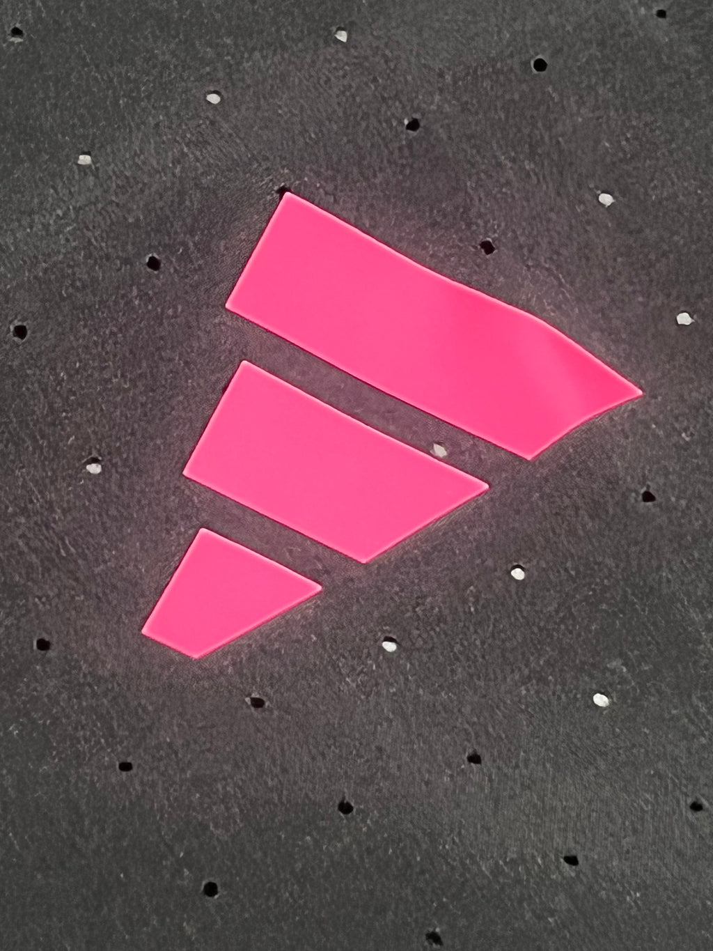 Black & Pink Adidas Adizero Mens Racing Singlet