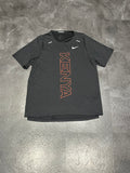 Black Nike Men’s Dri Fit Rise 365 Team Kenya T Shirt