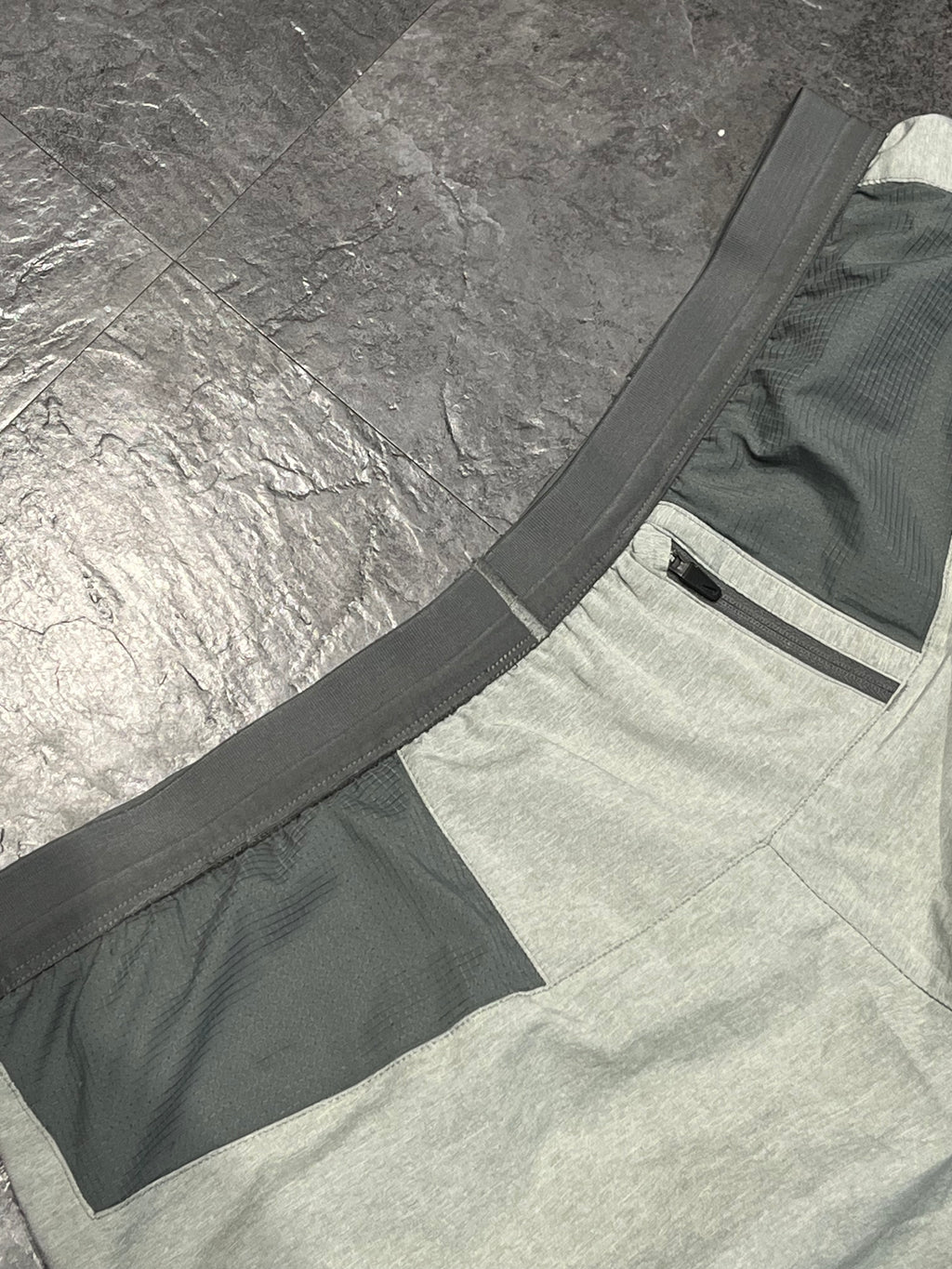 Grey Nike Men’s Dri Fit Flex Stride 5” Brief Lined Running Shorts