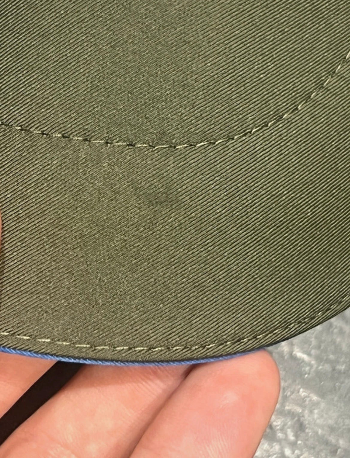 Green & Blue Nike Dri Fit Trail Aerobill Tailwind Running Cap