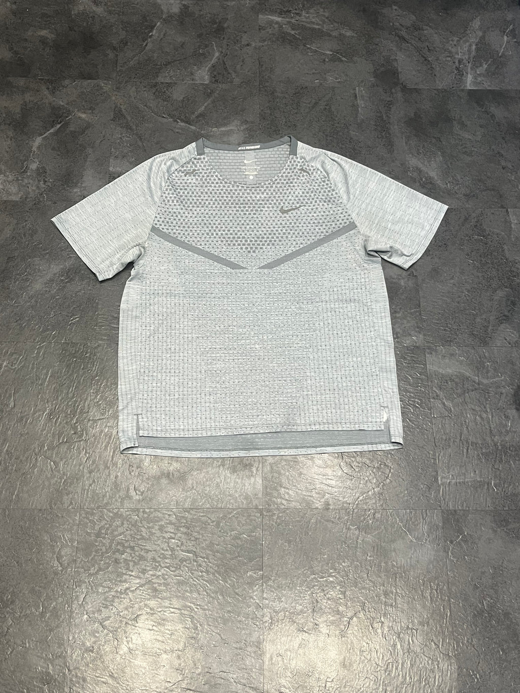 Grey Nike Men’s Dri Fit ADV Running T Shirt