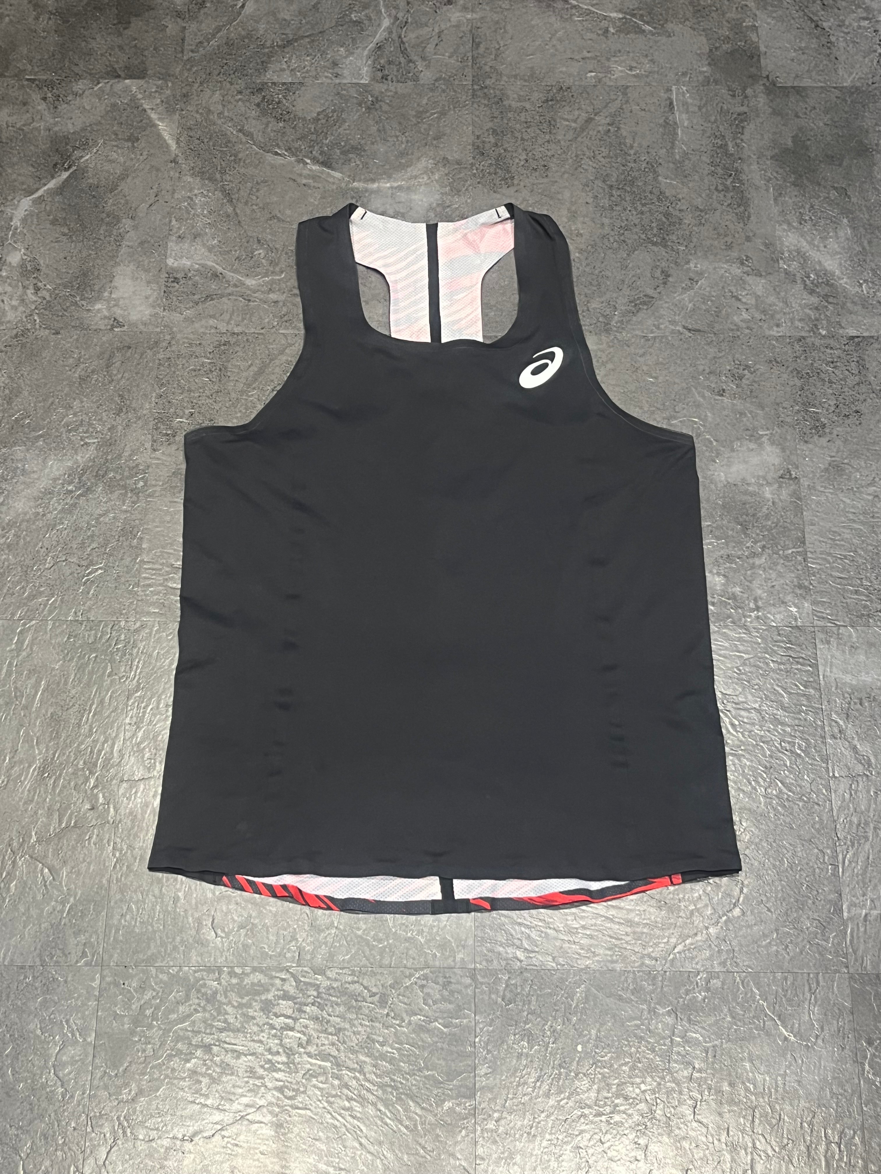 Black & Red Asics Men’s Performance Racing Singlet