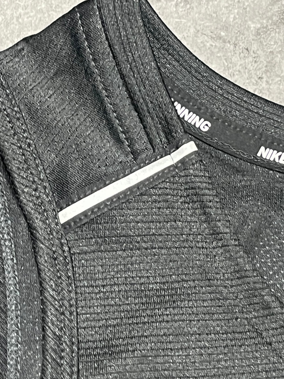 Black Nike Men’s Dri Fit Miler Running Singlet
