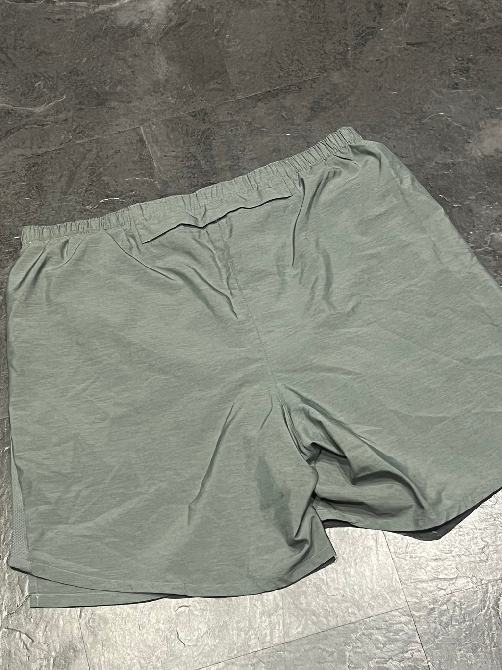 Grey Nike Men’s Dri Fit Challenger 7” Brief Lined Running Shorts