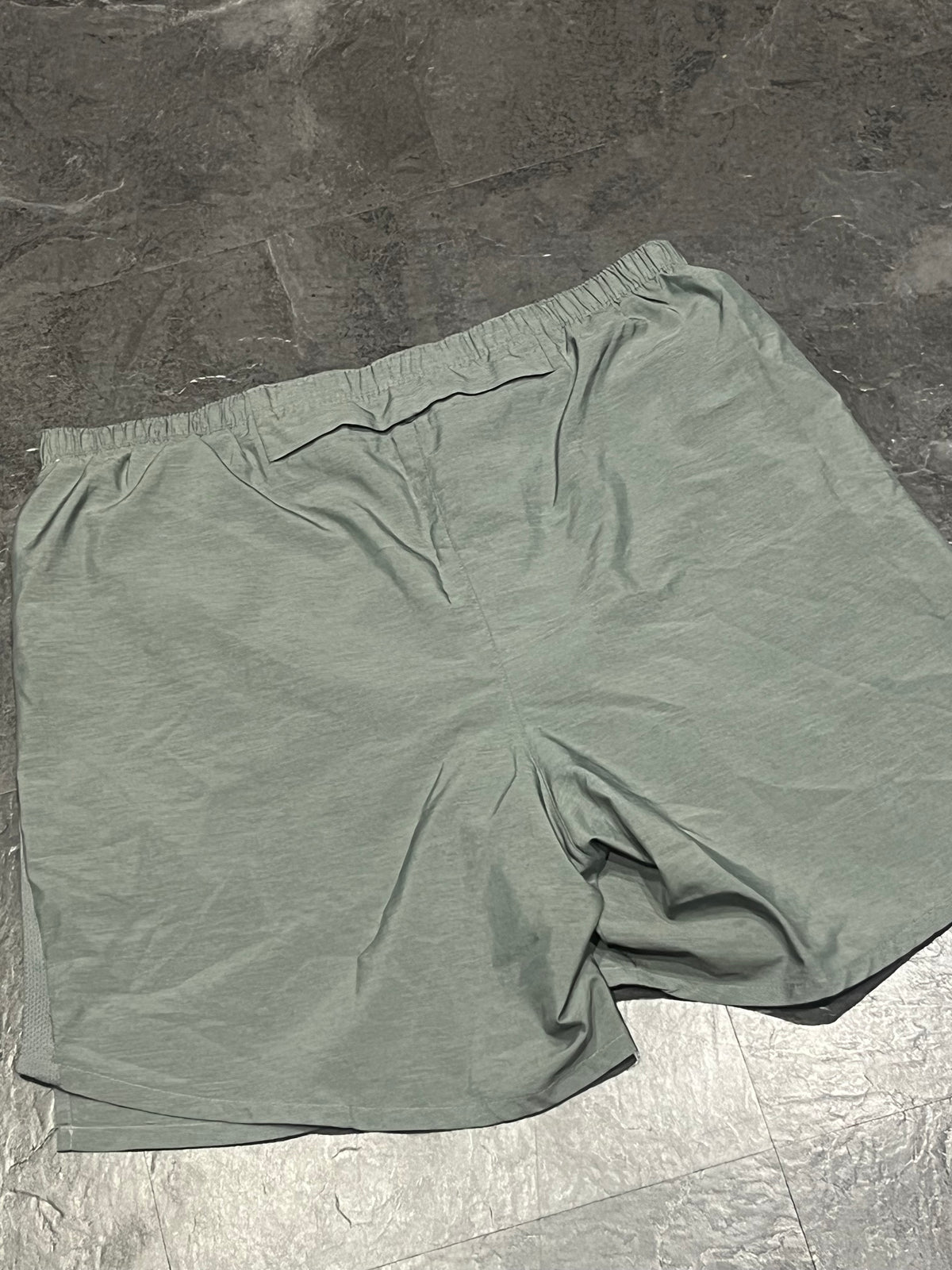 Grey Nike Men’s Dri Fit Challenger 7” Brief Lined Running Shorts