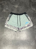 Light Blue Camo Nike Men’s Dri Fit Trail 5” Brief Lined Running Shorts