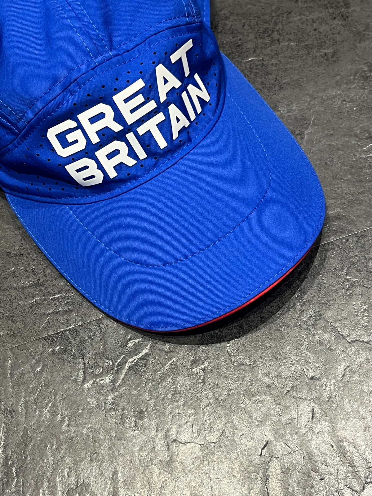 Blue Nike “Great Britain” Dri Fit Tailwind Running Cap - Unisex