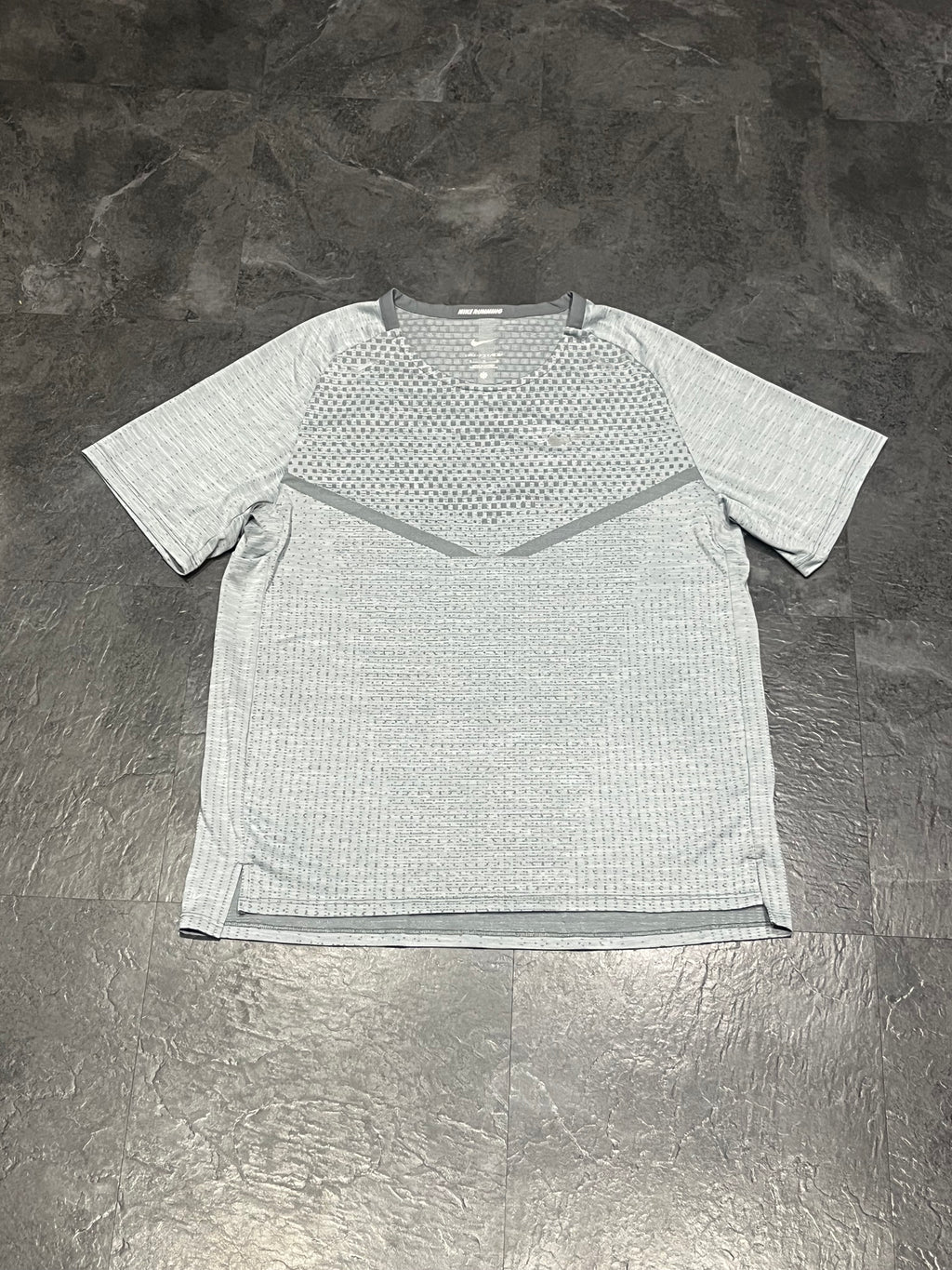 Grey Nike Men’s Dri Fit ADV Running T Shirt