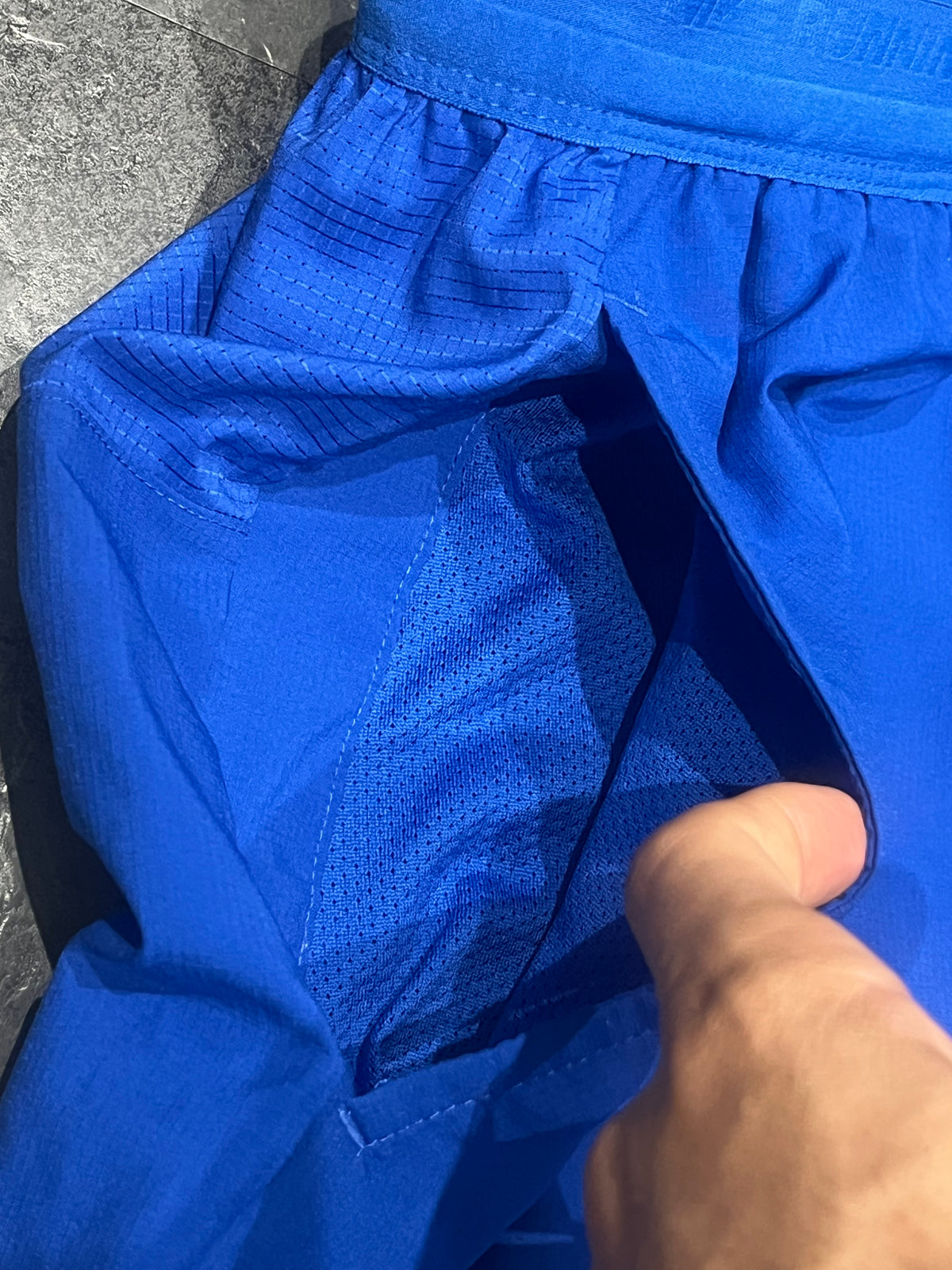 Blue Nike Men’s Dri Fit Flex Stride 7” Running Shorts