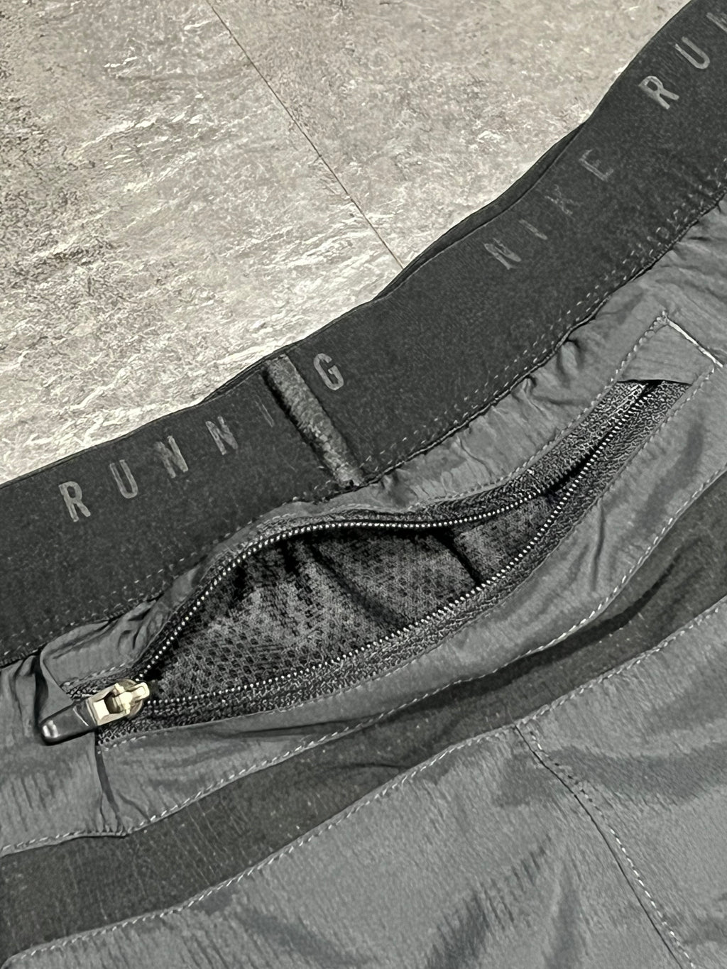 Off Noir Nike Men’s Dri Fit Stride 5” Brief Lined Running Shorts