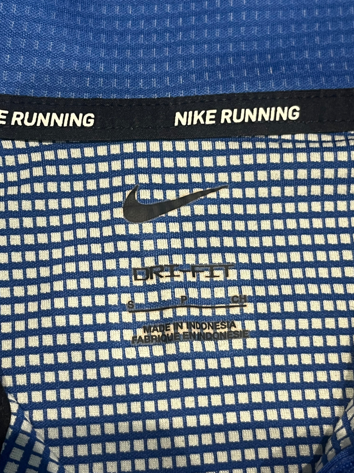 Blue Nike Men’s Dri Fit Pacer 1/2 Zip Top