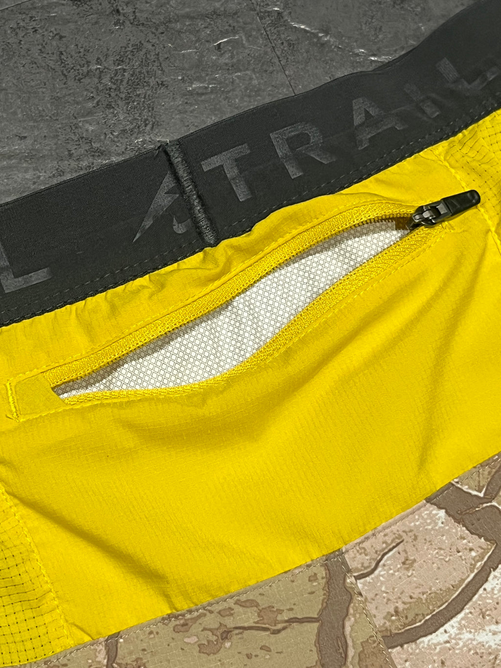 “Cracked Earth” Nike Men’s Dri Fit Trail 7” Brief Lined Running Shorts
