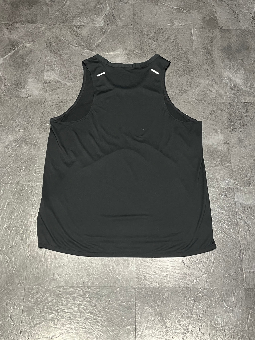 Black Nike Men’s Dri Fit Rise 365 Running Singlet