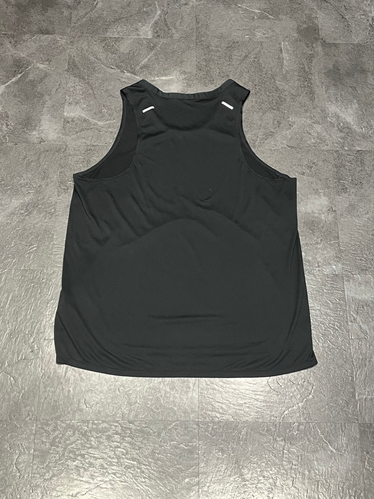 Black Nike Men’s Dri Fit Rise 365 Running Singlet