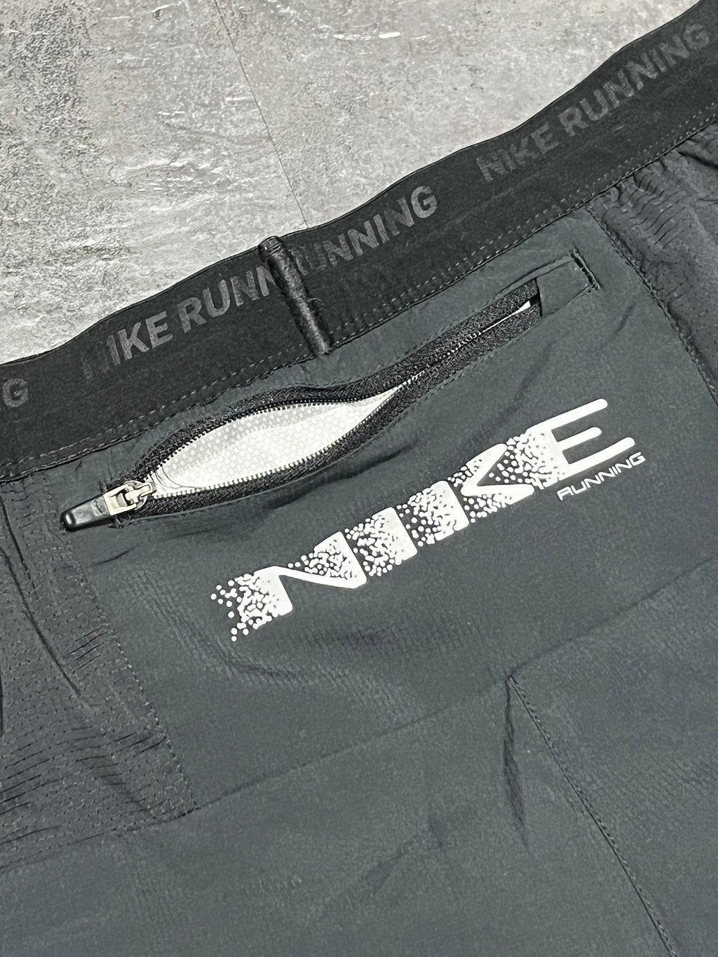 Black Nike Men’s Dri Fit Stride Energy 5” Brief Lined Running Shorts