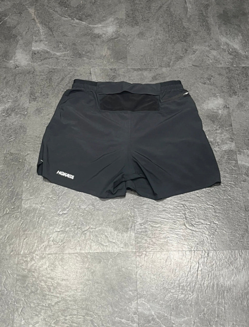 Black Hoka Men’s Glide 7” Running Shorts