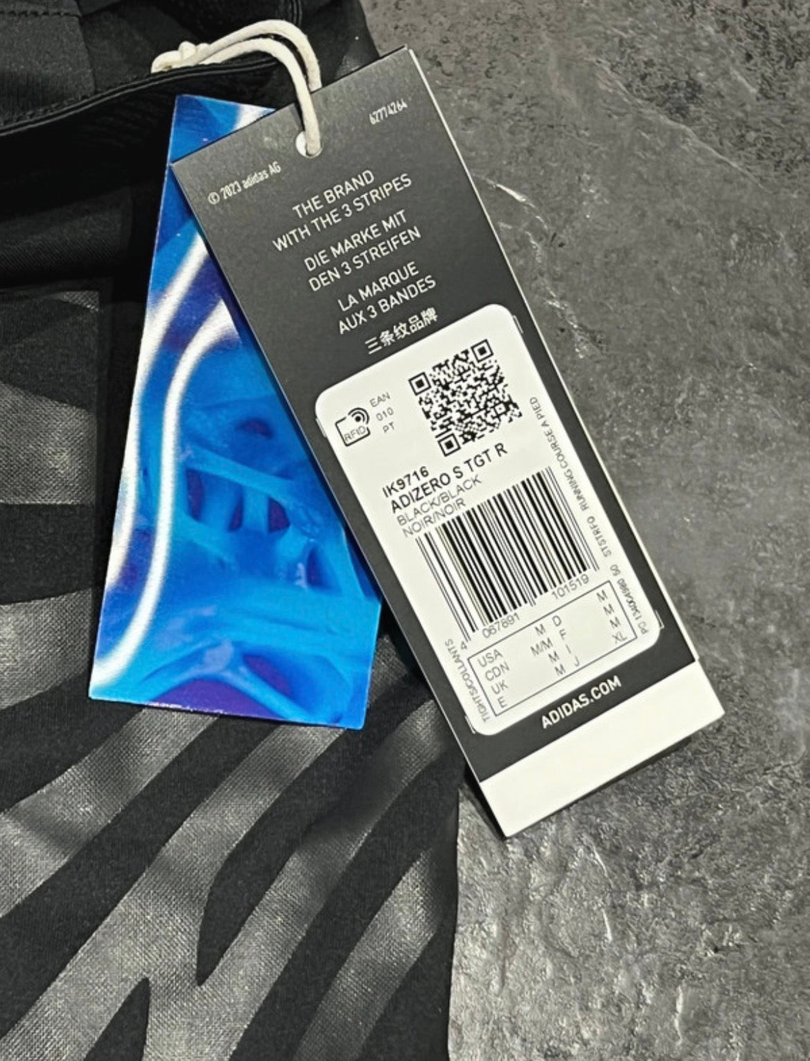 Black Adidas Adizero Men’s Rheon Control Racing 1/2 Tights
