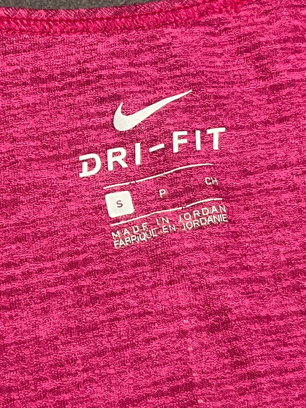 Pink Marl Nike Men’s Dri Fit Miler Running Vest