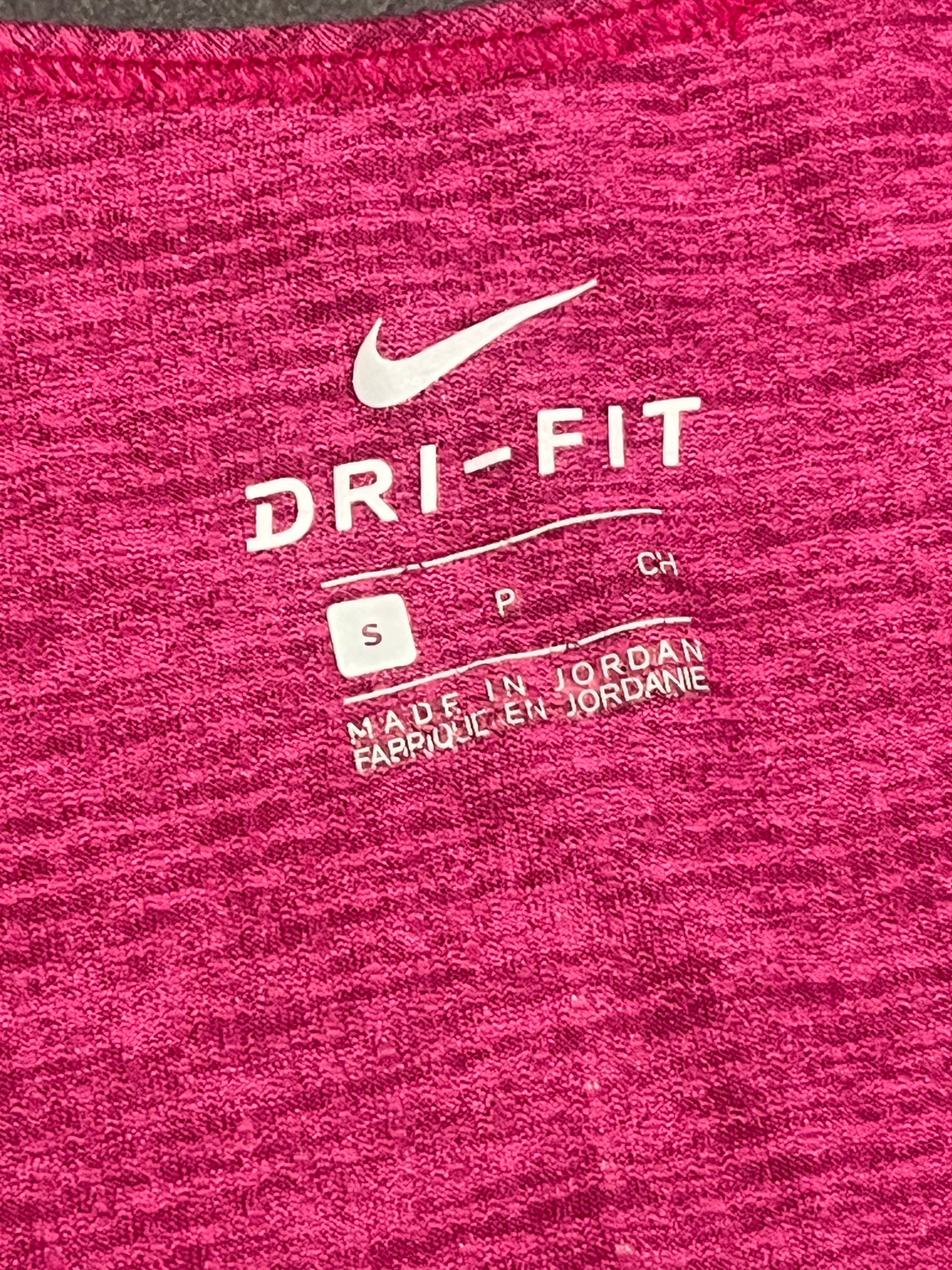 Pink Marl Nike Men’s Dri Fit Miler Running Vest