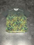 Green Floral Nike Men’s Dri Fit Miler Running T Shirt