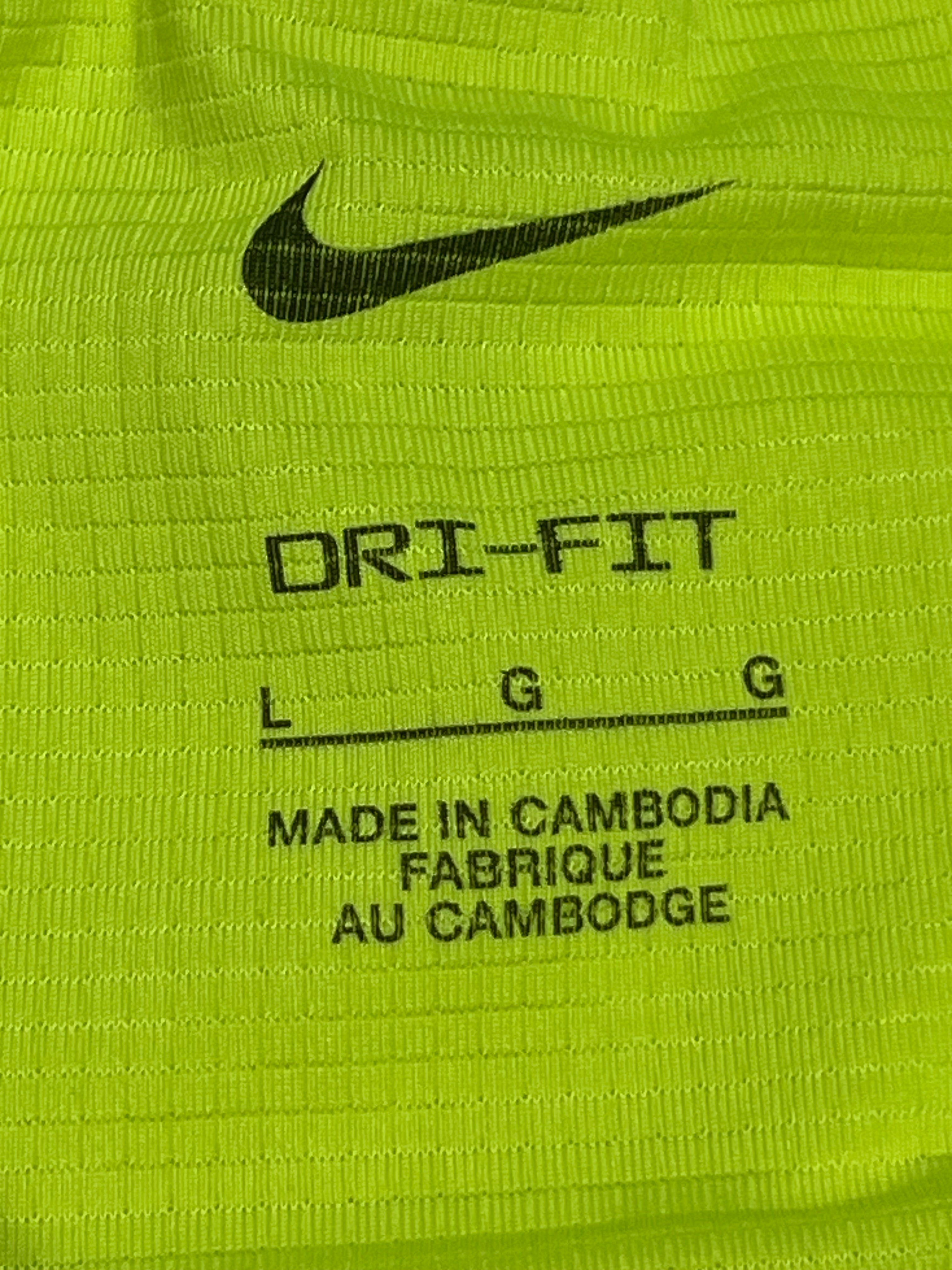 Neon Yellow Nike Men’s Dri Fit Flex Stride 7” Brief Lined Running Shorts