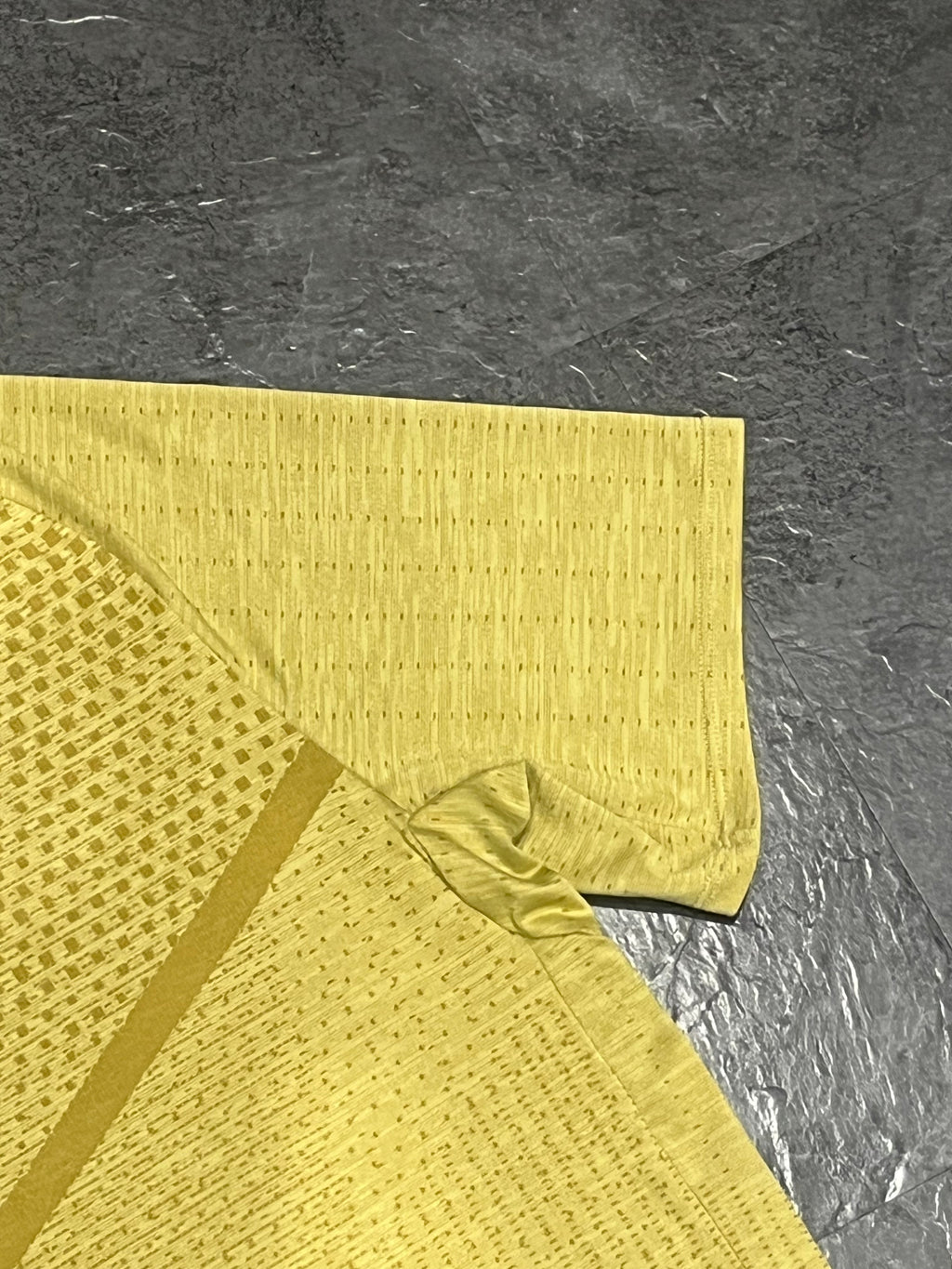 Gold Yellow Nike Men’s Dri Fit ADV Running T Shirt