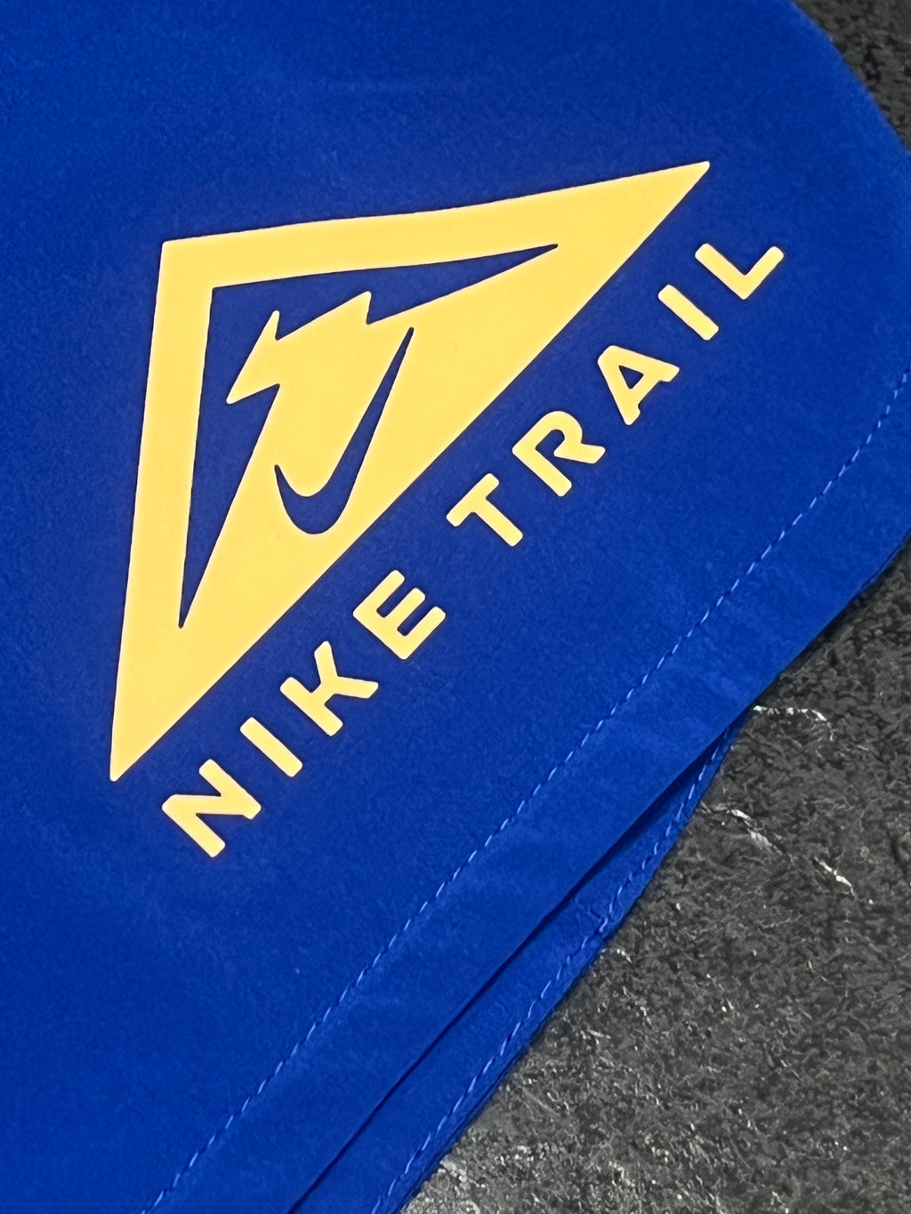 Blue Nike “Second Sunrise” Men’s Dri Fit Trail 7” Brief Lined Running Shorts
