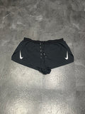 Black Nike Men’s Dri Fit ADV Aeroswift 2” Racing Split Shorts