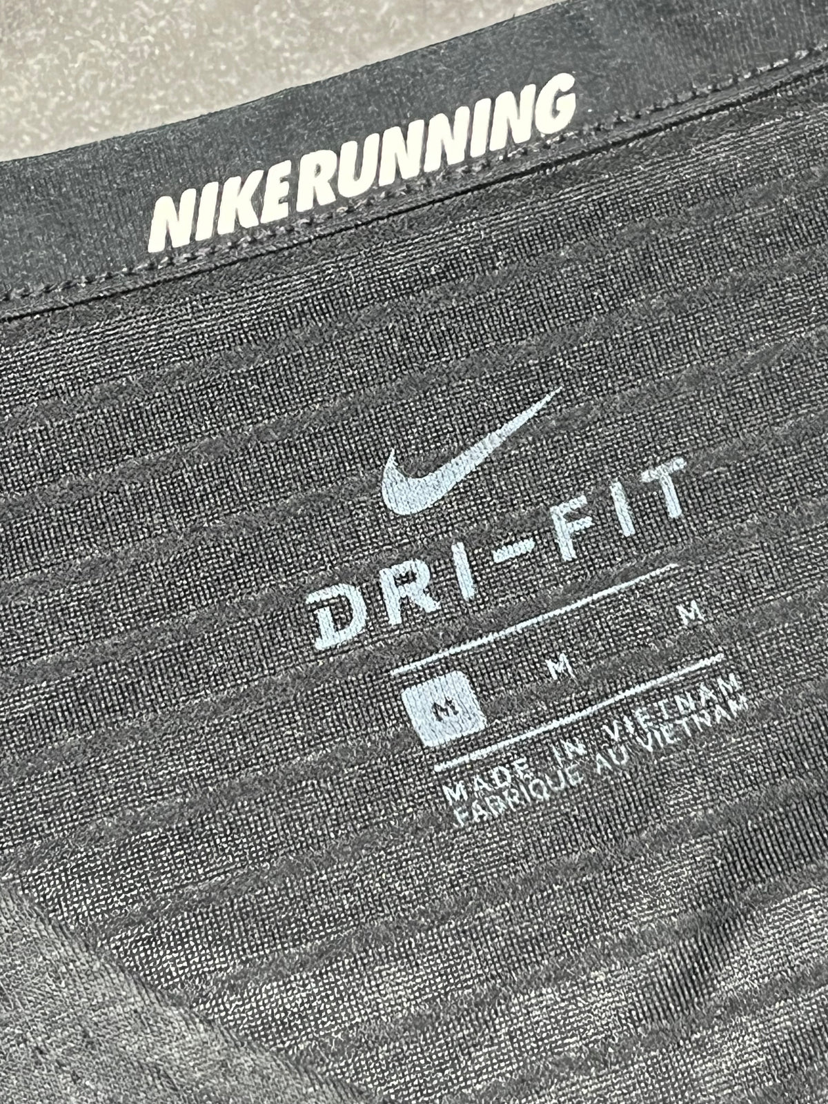Black Nike Men’s Dri Fit Rise 365 Team Kenya T Shirt