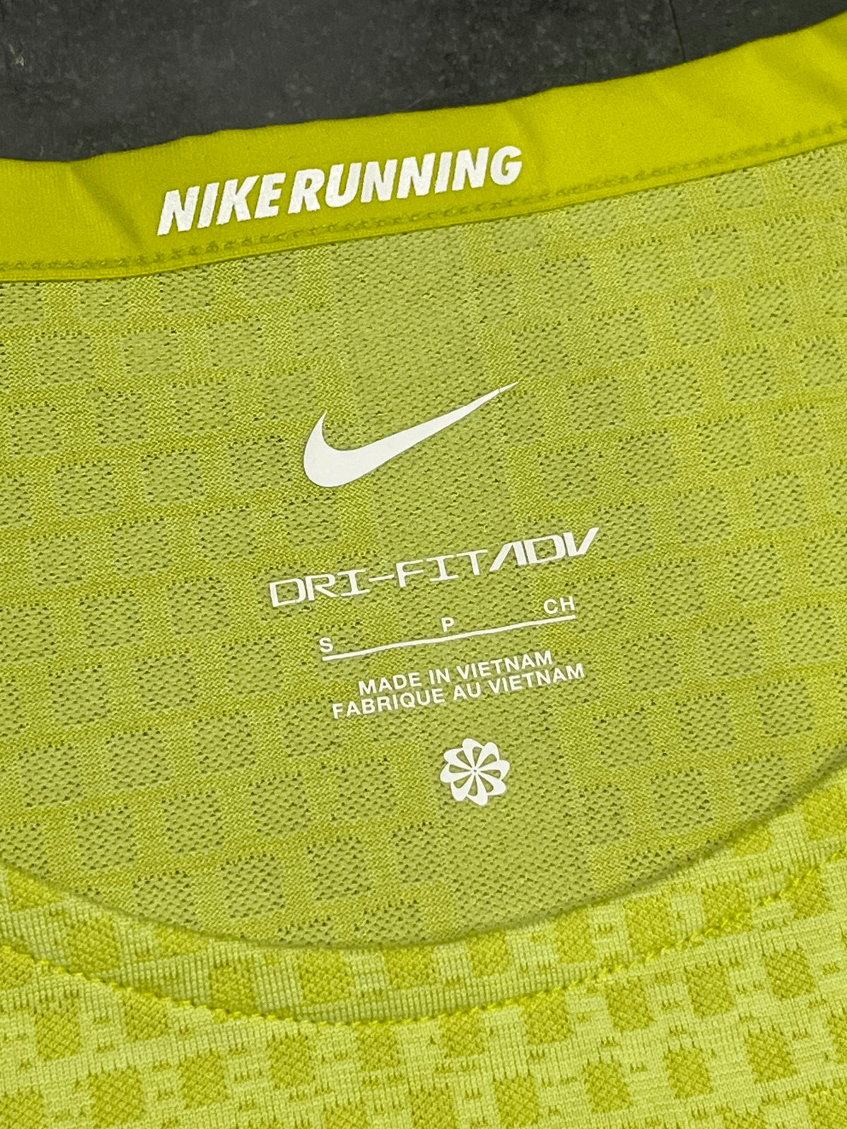 Lemon Nike Men’s Dri Fit ADV Running T Shirt