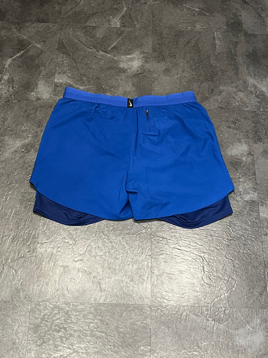 Blue Nike Men’s Dri Fit Flex Stride 2IN1 7” Running Shorts
