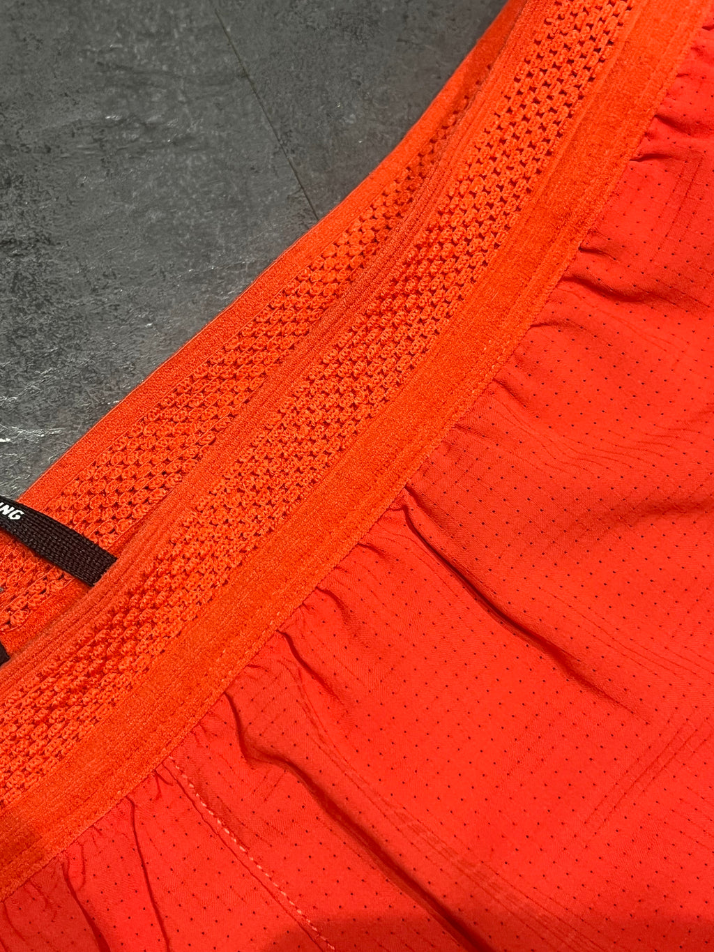 Red & Ghost Green Nike Men’s Dri Fit ADV Aeroswift 2” Racing Split Shorts