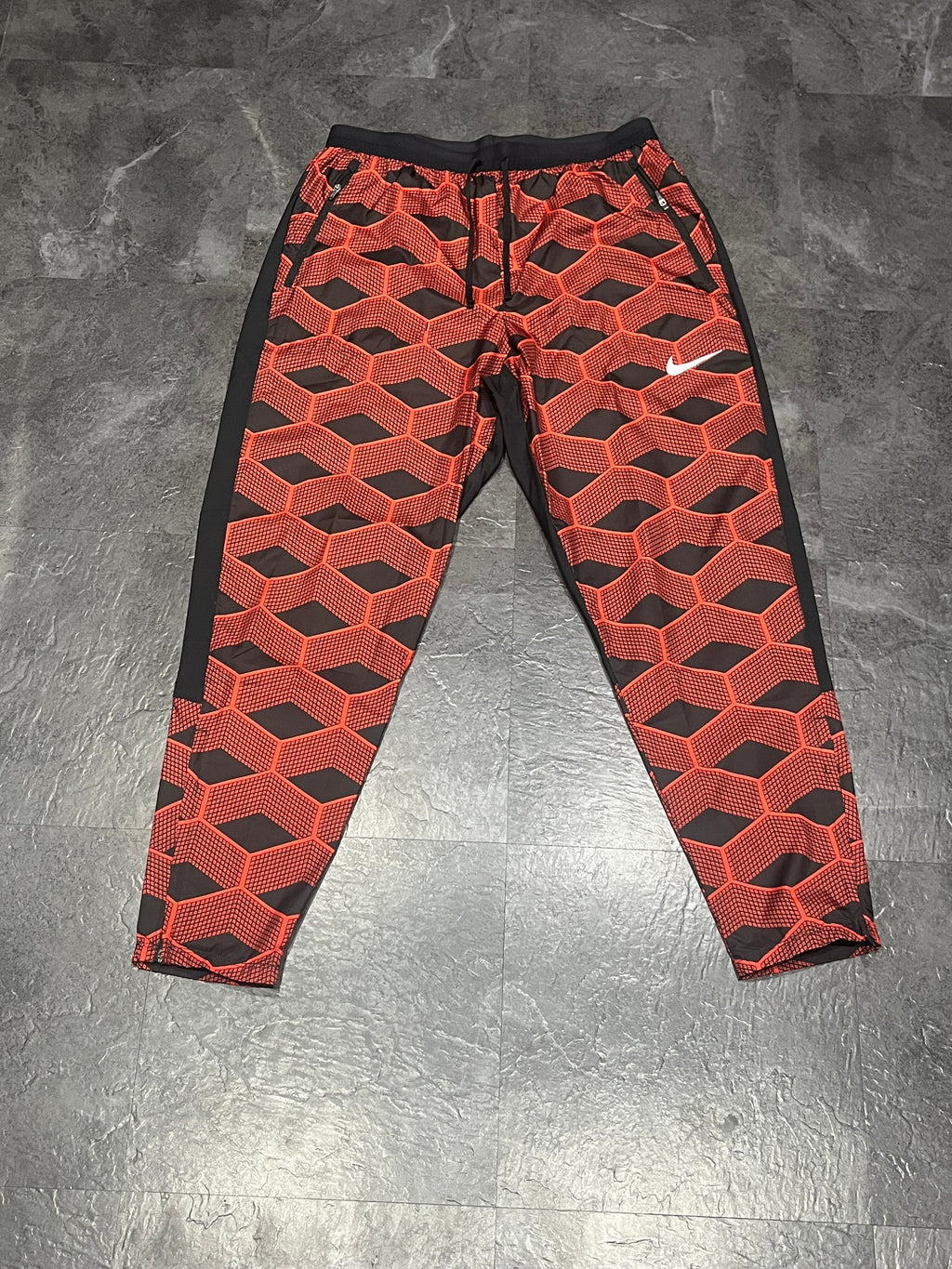 Red & Black Nike Men’s Team Kenya Dri Fit Shield Tracksuit Bottoms