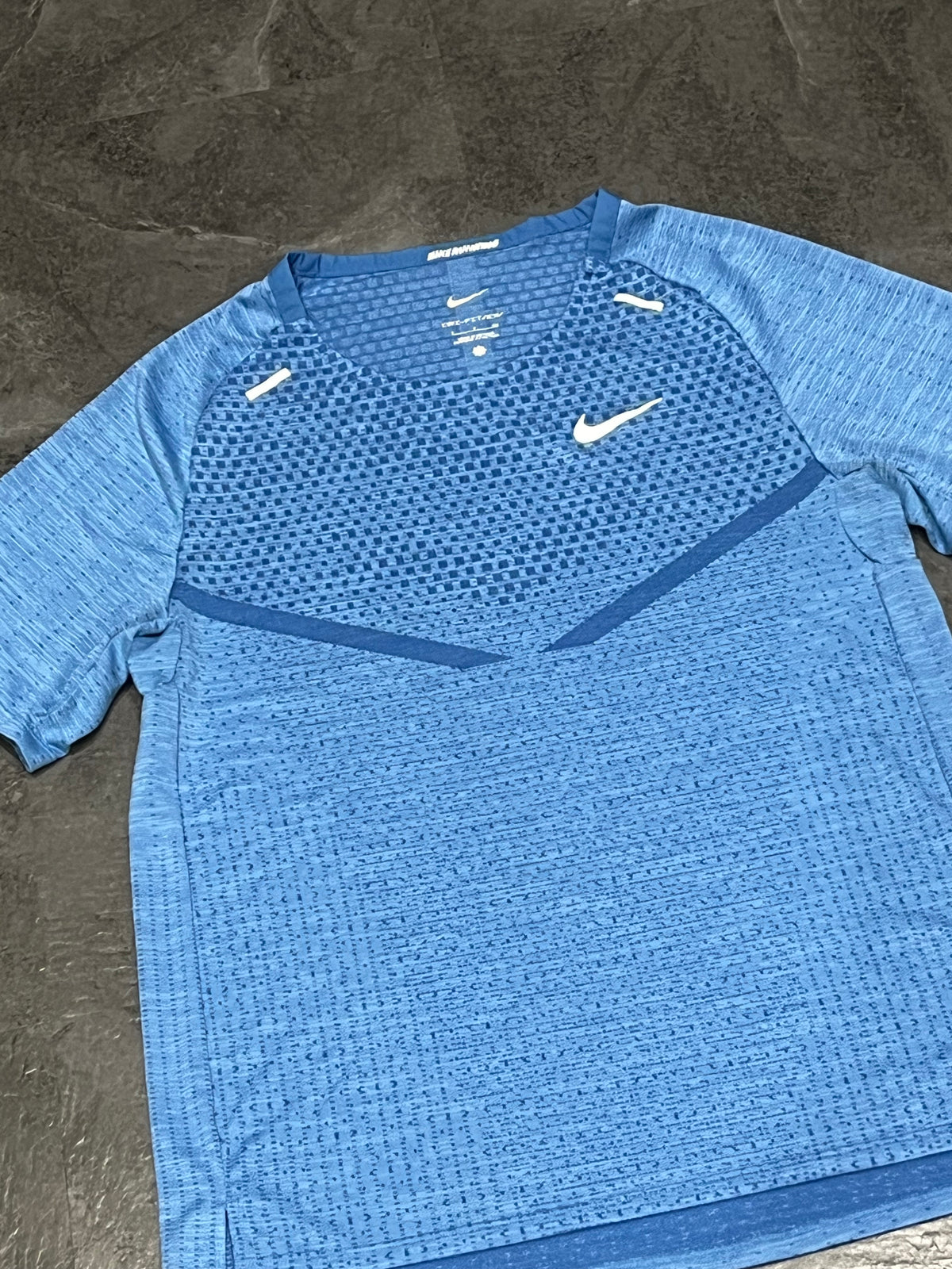 Blue Nike Men’s Dri Fit ADV Running T Shirt