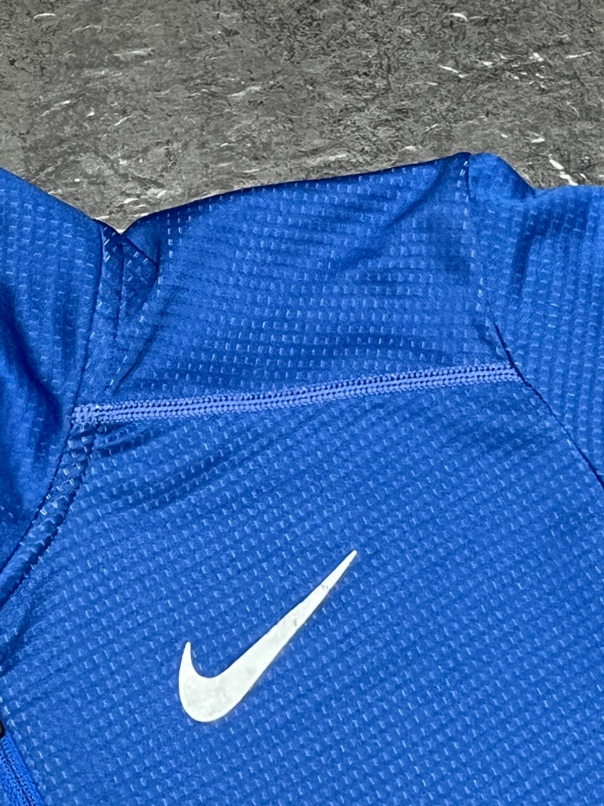 Blue Nike Men’s Dri Fit Pacer 1/2 Zip Running Top