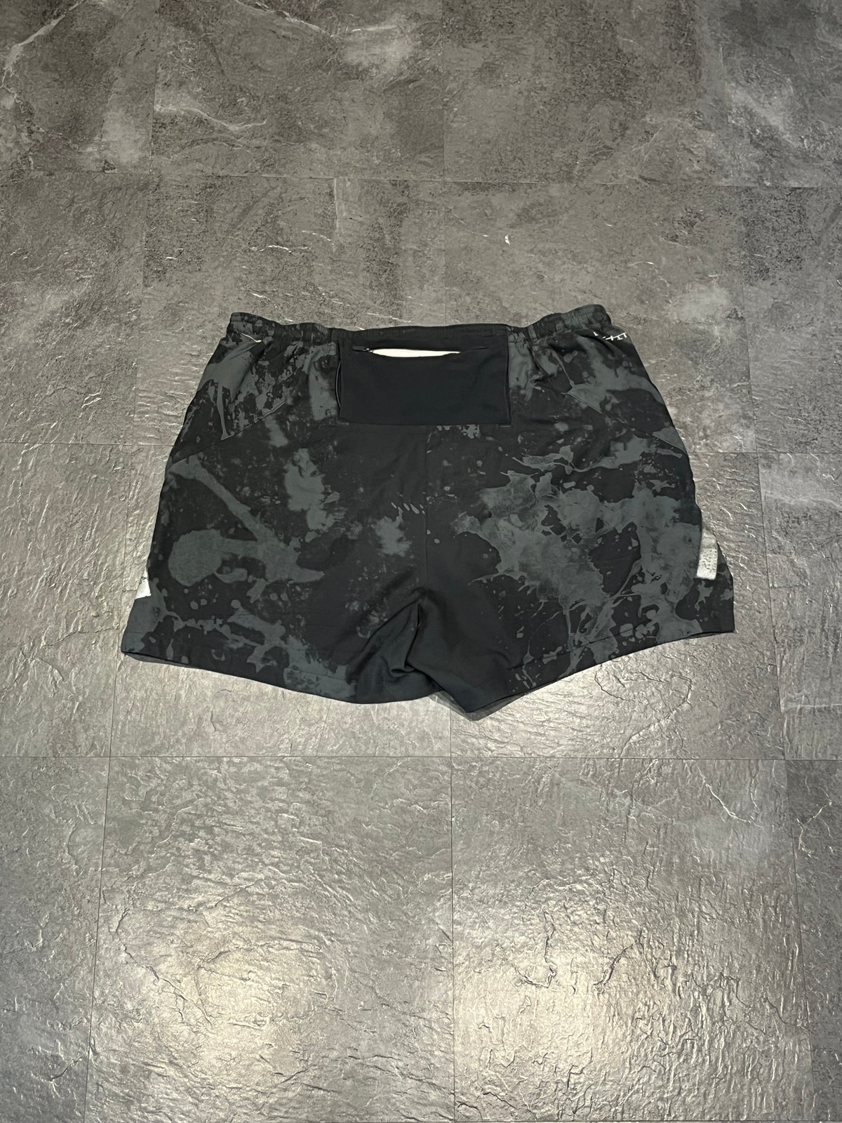 Black/Grey Nike Men’s Dri Fit Running Division 5” Brief Lined Running Shorts