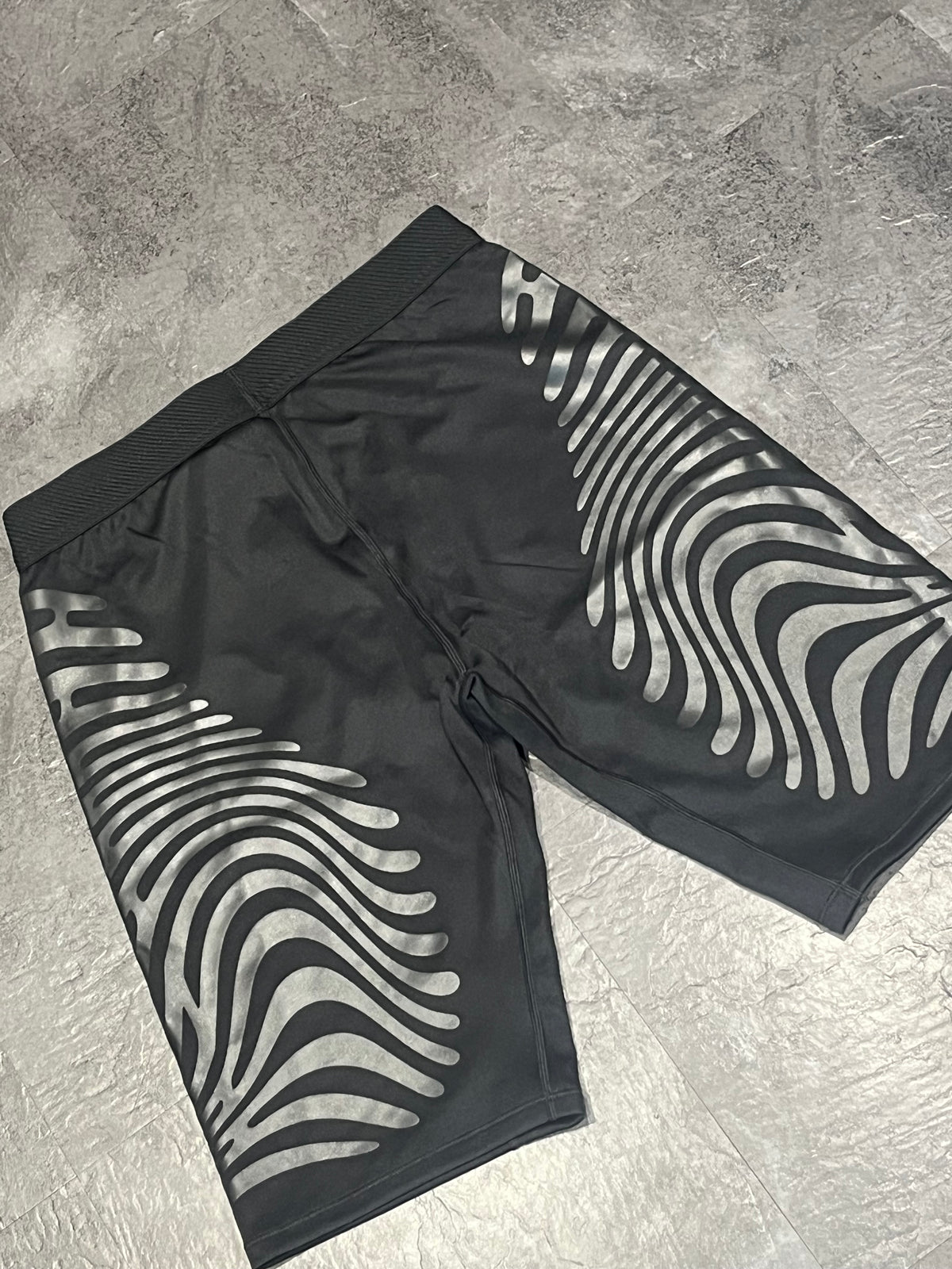Black Adidas Men’s Adizero Rheon Racing 1/2 Tights