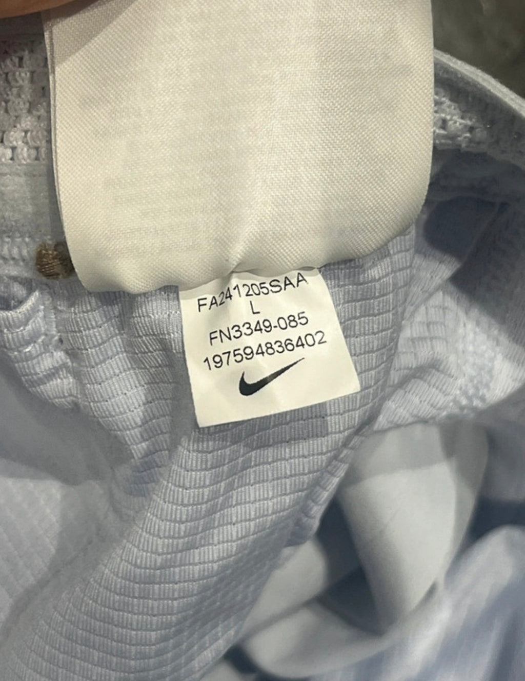 White Nike Men’s Dri Fit ADV Aeroswift Racing Split Shorts