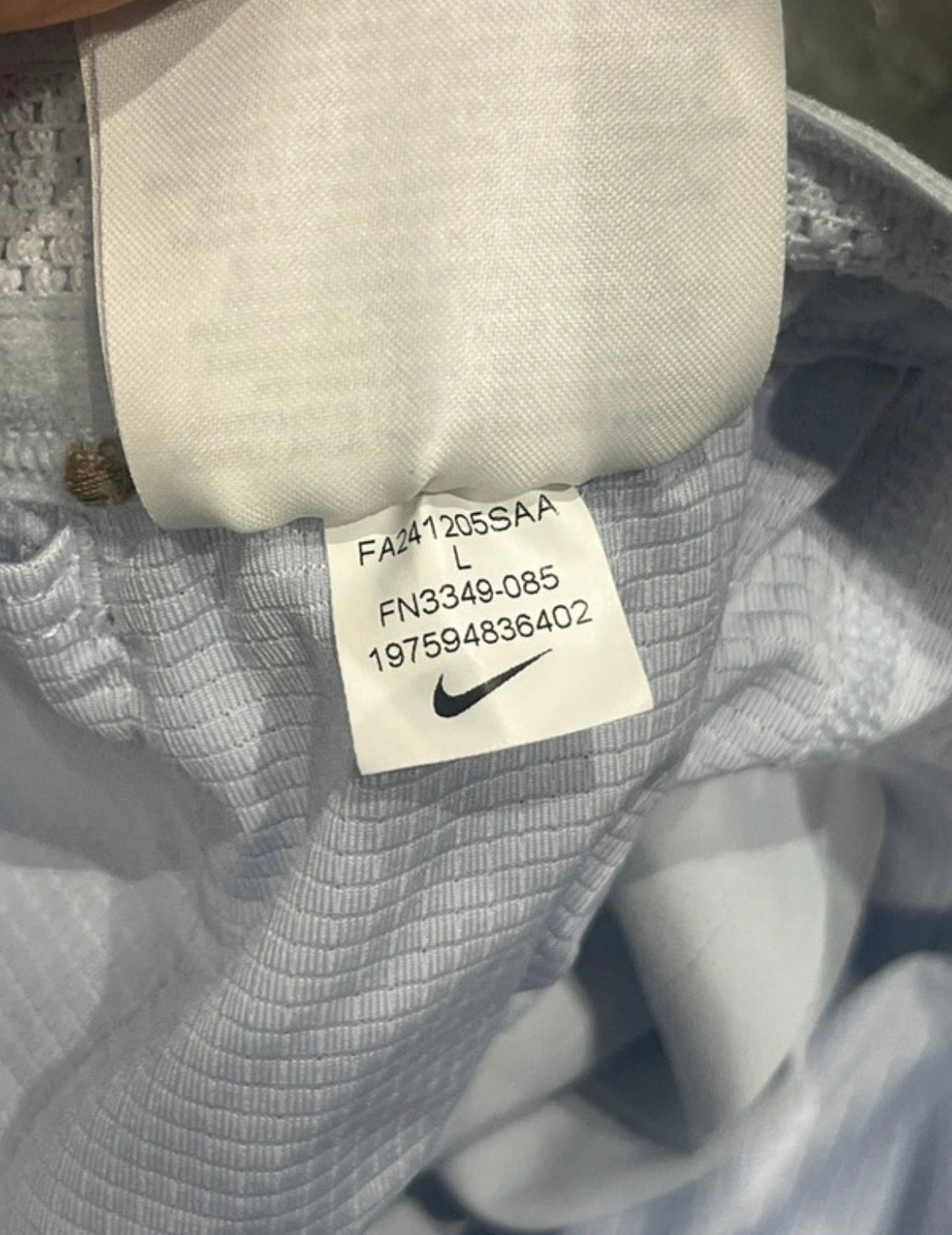 White Nike Men’s Dri Fit ADV Aeroswift Racing Split Shorts